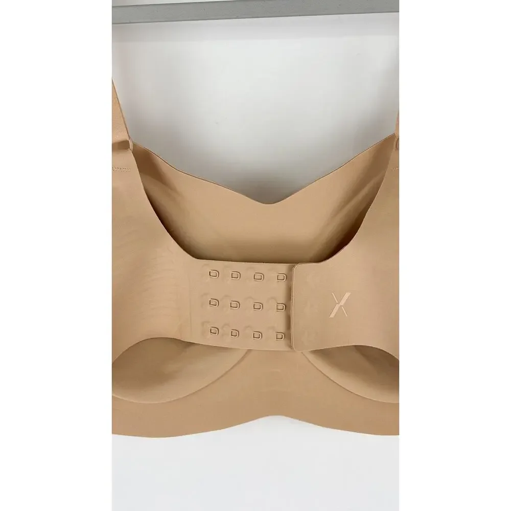 Knix Revolution Full Coverage Bra Warm Sand Womens Size M+ Medium+ New Wireless - Picture 8 of 12